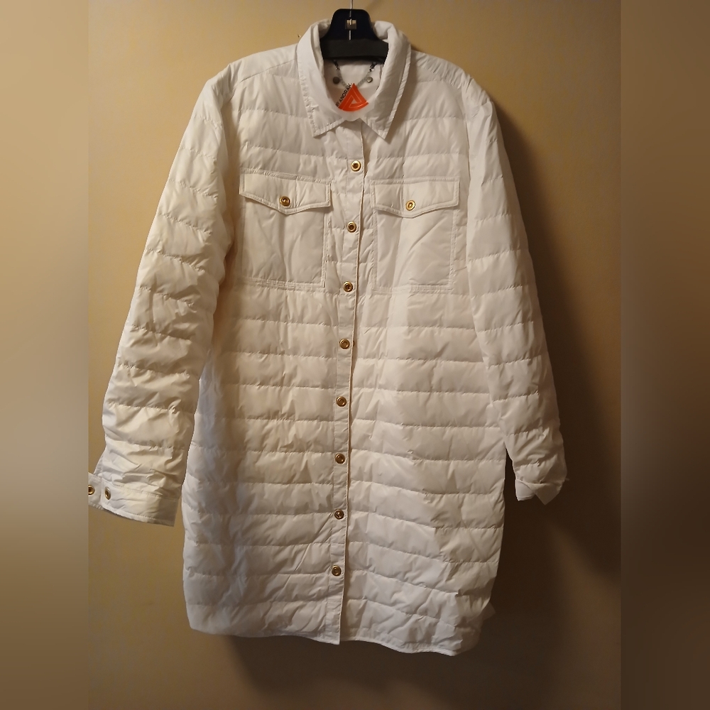 Brand New Women's Jacket By My Anorak (Natural Feathers)